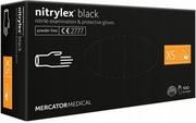 Pozostałe kosmetyki - Rękawice Nitrylex BLACK 100 XS - miniaturka - grafika 1