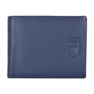 Portfele - FIGC 253216, Portfel 100% Skóra Włochy Unisex-Dorosły, Wyjątkowy, Czarny, Taglia Unica - miniaturka - grafika 1