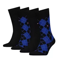 Skarpetki męskie - Tommy Hilfiger Skarpety męskie CLSSC (4 sztuki), czarny, 43-46 EU - miniaturka - grafika 1