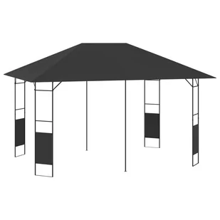 vidaXL Altana ogrodowa, 4x3 m, antracytowa, 160 g/m - Pawilony ogrodowe - miniaturka - grafika 1
