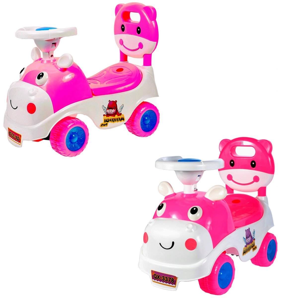 JEŹDZIK CHODZIK PCHACZ HIPCIO OTWIERANY BAGAŻNIK