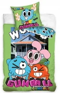 Pościel dla dzieci - Pościel Dziecięca 160x200 cm Gumball Darwin Anais Cartoon Network - miniaturka - grafika 1