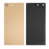 Baterie do telefonów - Tylna pokrywa baterii do Sony Xperia M5 Złoto - miniaturka - grafika 1
