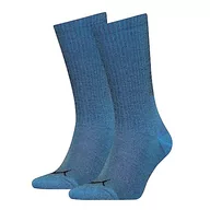 Skarpetki damskie - PUMA Skarpety męskie Crew Sock (2 sztuki), Regal Blue, 43-46 EU - miniaturka - grafika 1
