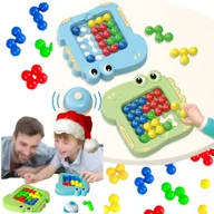 Puzzle - Układanka Montessori Dwuosobowa Edukacyjna Gra Planszowa Puzzle Kształty 3+ - miniaturka - grafika 1