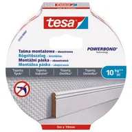 Taśmy klejące - Taśma montażowa do tapet 19 mm x 5 m Tesa - miniaturka - grafika 1