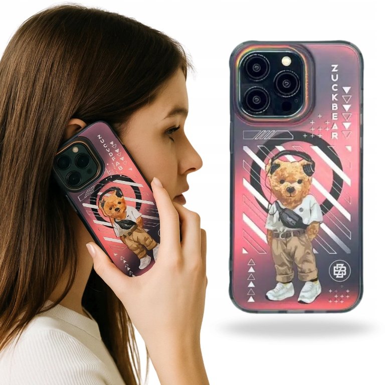 Etui Na Telefon Zuck Bear Do Iphone 15 Pro Plecki Nakładka Wytrzymała