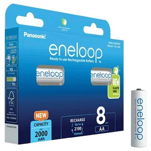 Panasonic ENELOOP AA 2000mAh 8 szt - Baterie i akcesoria - miniaturka - grafika 1