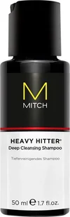 PAUL MITCHELL Mitch by Paul Mitchell, Hair Care Heavy Hitter, Paraben-Free, Hair Shampoo, Deep Cleansing, 50 ml For Men - Szampony do włosów - miniaturka - grafika 1