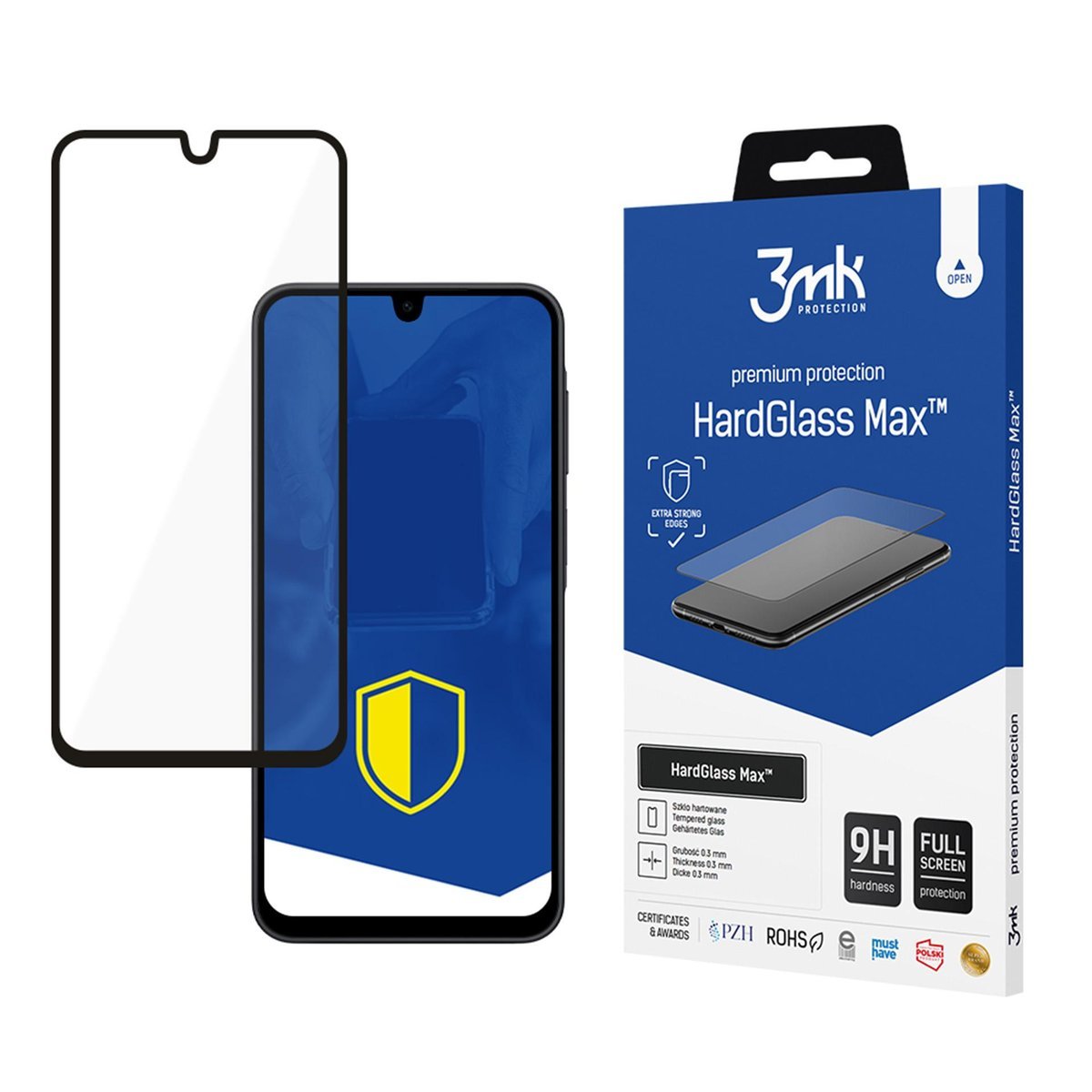Samsung Galaxy A17 5G/ 4G - 3mk HardGlass Max Black