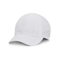 Czapki damskie - Damska Czapka z daszkiem UNDER ARMOUR W ISO-CHILL LAUNCH ADJ 1383478-100 – Biały - miniaturka - grafika 1