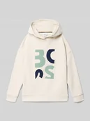 Swetry dla chłopców - Bluza z kapturem o kroju regular fit z mieszanki bawełny - miniaturka - grafika 1