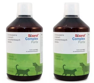 BIOVICO Sizarol Complex Forte 2x500ml - Suplementy i witaminy dla psów - miniaturka - grafika 1