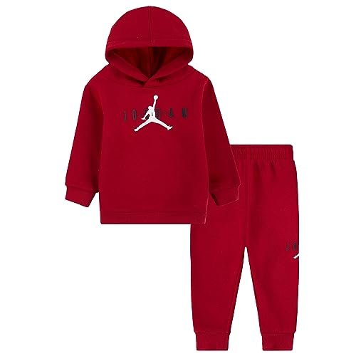 Nike Jordan 65C505-R78 dres treningowy dla niemowląt, czerwony, czerwony/biały/czarny, 92