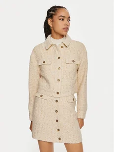 TWINSET Marynarka 242TP2126 Beżowy Regular Fit - Marynarki i żakiety damskie - miniaturka - grafika 1