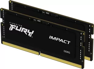 Kingston DDR5 SODIMM Fury Impact 16GB 2 8GB 4800 CL38 - Pamięci RAM - miniaturka - grafika 1