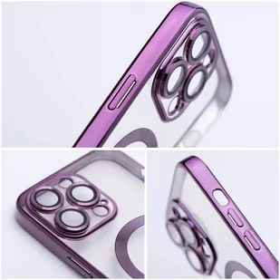 Etui Futerał Electro Mag Cover do iPhone 14 fioletowy - Etui i futerały do telefonów - miniaturka - grafika 4