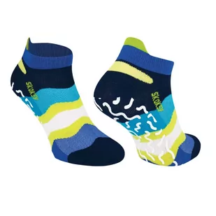 Zooksy, Skarpetki antypoślizgowe, Skoksy, Extreme Design, niebieskie, 36/40 - Skarpetki dla dzieci - miniaturka - grafika 1