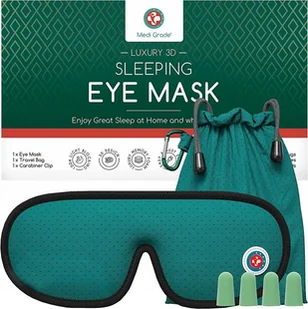 Opaska na oczy bawełna Medi Grade 3D Eye Mask - Akcesoria do bielizny - miniaturka - grafika 1
