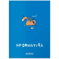 Zeszyty szkolne - Zeszyt A5 60k kratka 70g. INFORMATYKA 9500097 HERLITZ - miniaturka - grafika 1