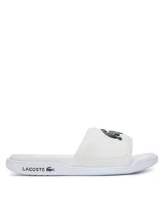 Lacoste Klapki 7-49CFA0041 Biały - Klapki i japonki damskie - miniaturka - grafika 1