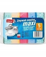Ściereczki, gąbki, czyściki - Oskar Delko Zmywak kuchenny owalny Maxi 5szt  60724 - miniaturka - grafika 1
