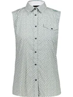 Koszulki sportowe damskie - CMP Bluzka funkcyjna w kolorze białym - miniaturka - grafika 1