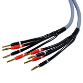 Kable - Kable głośnikowe bi-amping - Melodika MDBA41530G - 3m 3m ✦ SALON ✦ ZAPYTAJ O RABAT ✦ RATY 30x0% - miniaturka - grafika 1