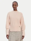 Swetry damskie - BOSS Sweter Fotus 50553239 Różowy Regular Fit - miniaturka - grafika 1