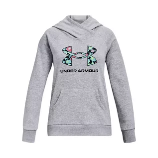 Bluzy dla dziewczynek - Bluza dziewczęca Under Armour Rival Logo Hoodie - grafika 1