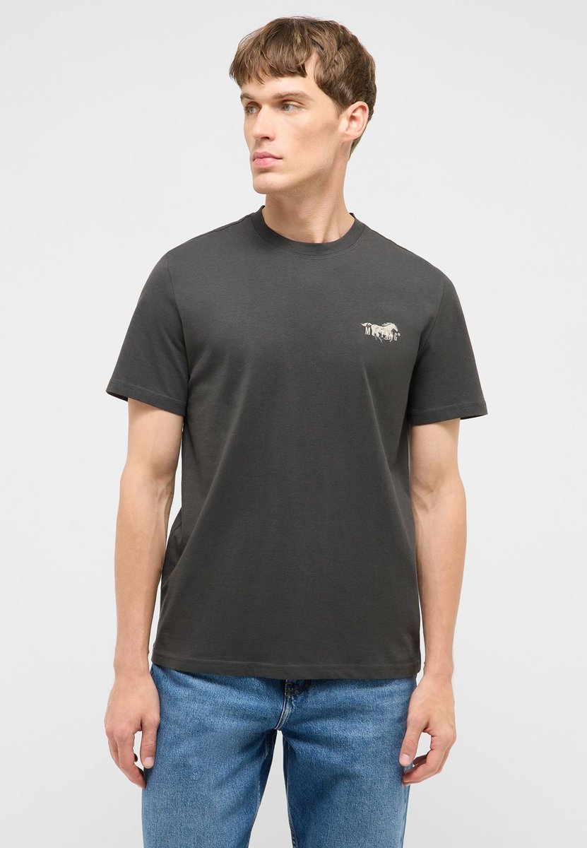 Mustang Mustang męska koszulka t-shirt AUSTIN 1017772 4088 S
