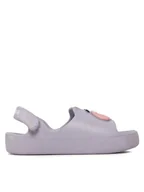 Buty dla dziewczynek - Melissa Sandały Mini Melissa Free Cute Bb 33976 Szary - miniaturka - grafika 1