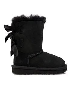 Ugg Śniegowce T Bailey Bow II 1017394T Czarny - Buty dla dziewczynek - miniaturka - grafika 1
