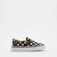 Buty dla chłopców - Reserved - Kolorowe tenisówki SmileyWorld® - Czarny - miniaturka - grafika 1