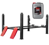 Podnośniki - Podnośnik Czterokolumnowy Samochodowy 4T REDATS L-400 Półautomatyczny + Olej gratis - miniaturka - grafika 1