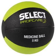 Piłki do ćwiczeń - Select Piłka lekarska 5 kg 2019 czarno-limonkowa - miniaturka - grafika 1