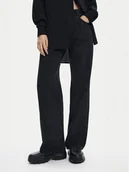 Spodnie damskie - Desigual Jeansy Beneida 24WWDD58 Czarny Straight Fit - miniaturka - grafika 1