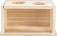 Akcesoria dla gryzoni - Trixie Basen do kąpieli piaskowych dla myszy/chomików drewno 20 × 12 × 12 cm - miniaturka - grafika 1