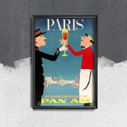 Plakaty - Plakat na ścianę Paris French Air - miniaturka - grafika 1