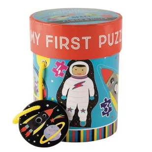 Kosmos puzzle  dla początkujących 4 w 1 - Łamigłówki - miniaturka - grafika 1