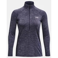 Bluzy sportowe damskie - Bluza sportowa dla kobiet Under Armour ½ ZIP - miniaturka - grafika 1