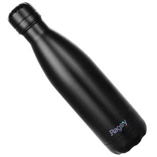 Ragsy Butelka termiczna 500 ml MIDNIGHT czarny - Butelki termiczne - miniaturka - grafika 1