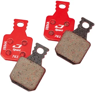 Jagwire Sport Semi-Metallic Klocki do hamulców tarczowych do Magura MT7/MT5/MT Trail przód 1 para, red 2021 Klocki do hamulców tarczowych 18018401 - Hamulce rowerowe - miniaturka - grafika 1