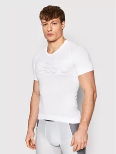 Koszulki sportowe męskie - X-Bionic Koszulka techniczna Energizer 4.0 LT NGYT01S19M Biały Slim Fit - grafika 1