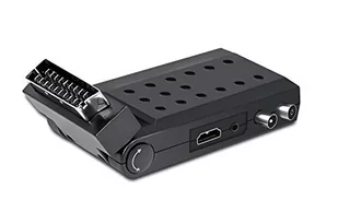 DIPROGRESS DPT202SB Odbiornik cyfrowy Scart Stick DVB-T2 H265/HEVC Main 10 z uniwersalnym pilotem do telewizora - Tunery DVB-T - miniaturka - grafika 1