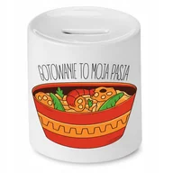 Skarbonki - SKARBONKA DLA KUCHARZA GOTOWANIE TO MOJA PASJA z Nadrukiem ze Zdjęciem - miniaturka - grafika 1