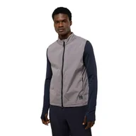 Kamizelki męskie - Męska kamizelka Jack Wolfskin BIKE COMMUTE XT VEST M dark taupe - M - miniaturka - grafika 1