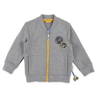 Bluzy dla chłopców - Sigikid Bluza chłopięca, szary melanż, 104 - miniaturka - grafika 1