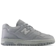 Buty sportowe męskie - Buty unisex New Balance BB550MCB - szare - miniaturka - grafika 1