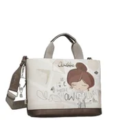 Torebki damskie - Anekke Sophia 42801-222 torebka do ręki i na ramię - miniaturka - grafika 1